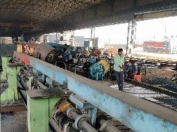 Inspection inside a workshop
